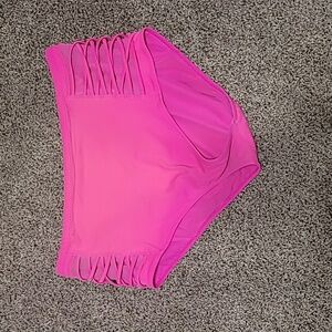 Torrid Hot Pink Retro Strappy Bikini Bottoms 0X